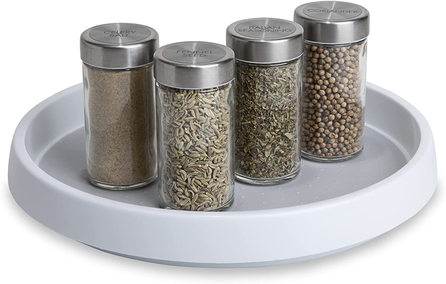 Lazy Susan Spinning Turntable Organizer - 10 Inch